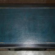 Bureau Chinois Chinoiserie 19ème Siècle Cuir Napoléonien