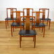 Suite of 6 danish chairs Henning Sorensen 1960
