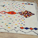 Handmade Moroccan Berber carpet 162 x 124 CM