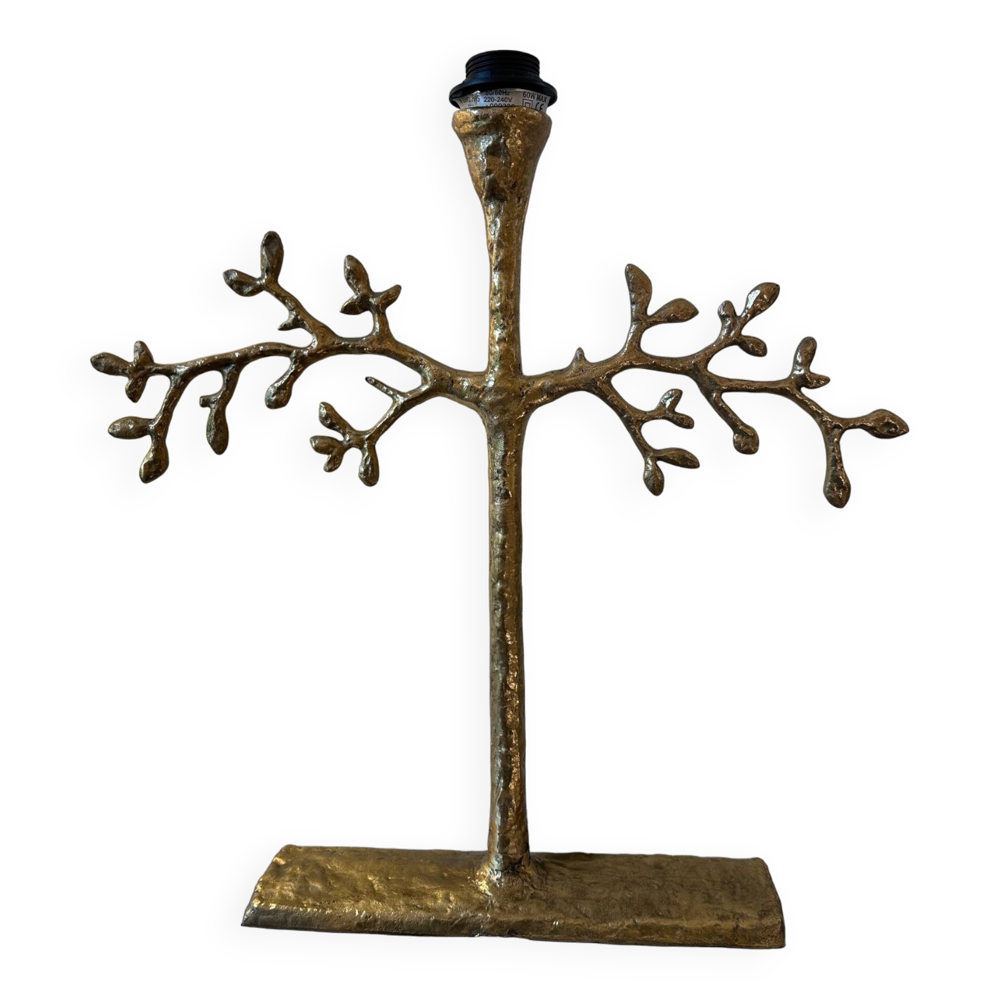 Olivier Villas Alys gilded bronze lamp base