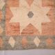 Peach Vintage Moroccan Rug 200 x 298 cm - Berber Wool Rug - Handmade Rug