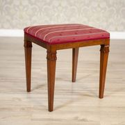 Tabouret en acajou du 20e siècle