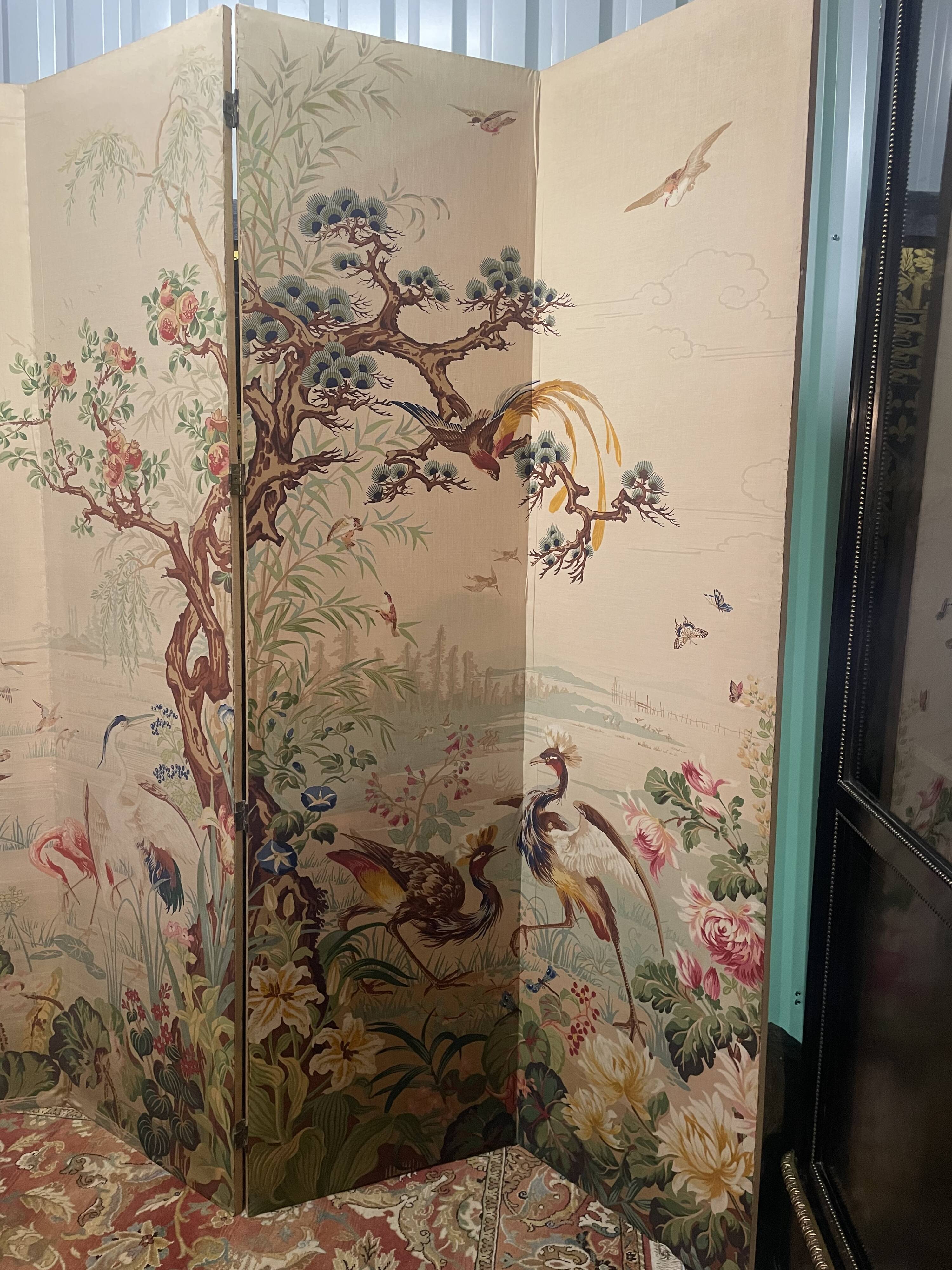 Very large fabric screen 1960