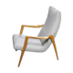 Scandinavian armchair danish feet years 50 compass