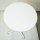 White George Nelson Pedestal Coffee Side Table for Herman Miller, USA, 1960s