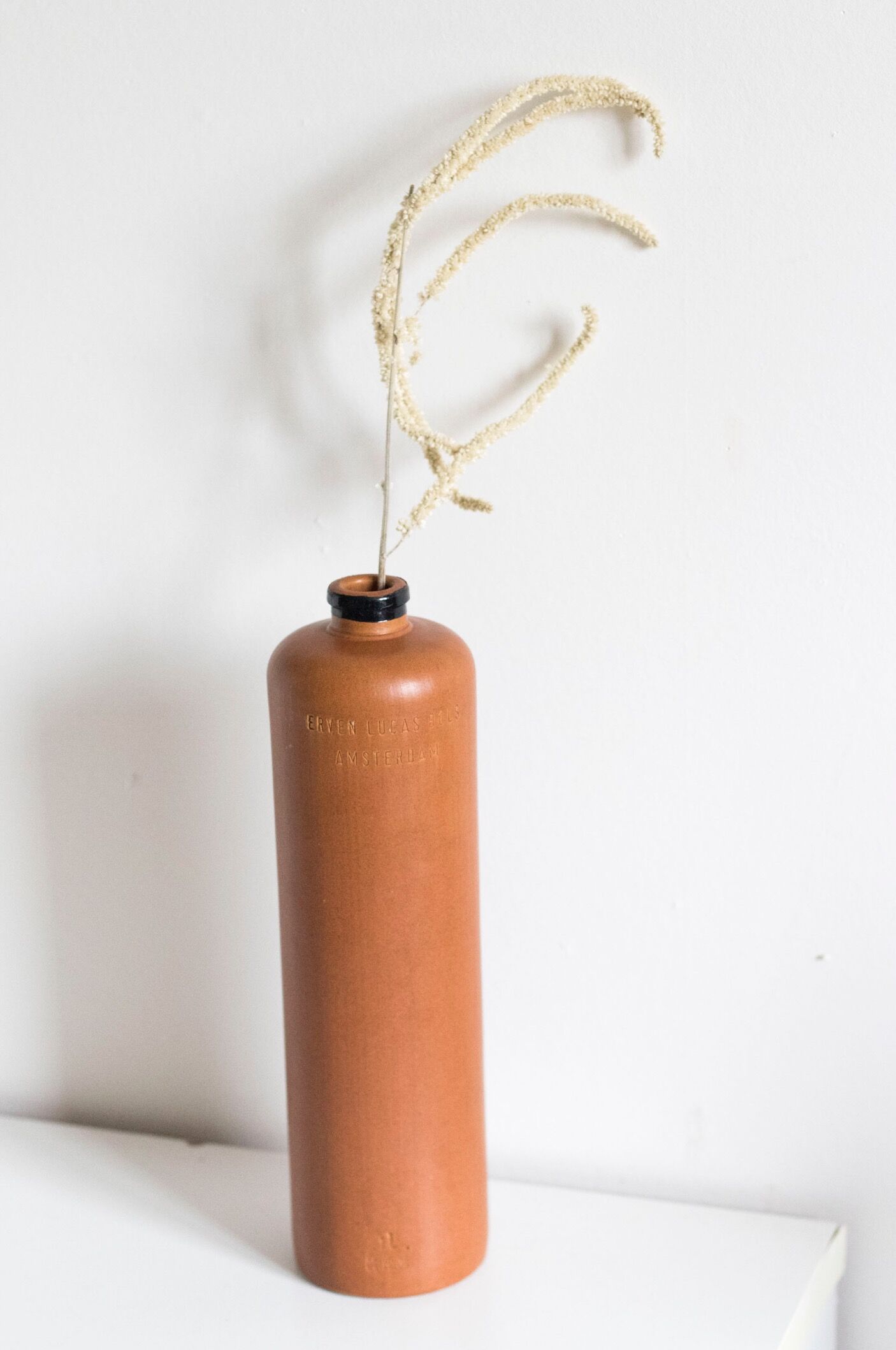 Sandstone bottle erven lucas bols amsterdam