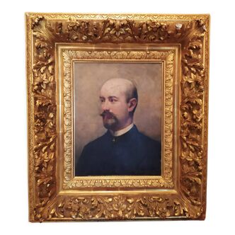 Portrait of a notable by Auguste bellet