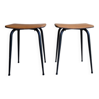 Paire de tabourets