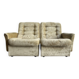 Two-seater/vintage sofa from the 70s