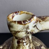 Ceramic pitcher signed Pegomas