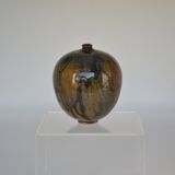 Michel Lanos ovoid vase on sandstone heel