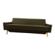 Vintage green sofa / sofa bed / couch