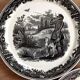 Lot de 3 assiettes, scène de chasse, Villeroy & Boch