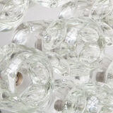 Cubic Sculptural Flush Mount-Wall Light by Peill & Putzler, Germany