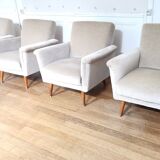 fauteuils club années  60 70