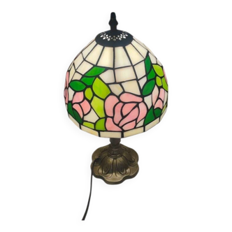 Lamp inspired by vintage Tiffany style Art Nouveau.