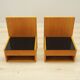 Set of hanging bedside cabinets, Danish design, 1960s, designer: Hans J. We