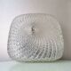 Square glass ceiling lamp, 1970