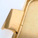 60s Cocktail Trays | Set of 2 | Gold Metal