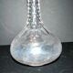 Baccarat tortoiseshell cut crystal carafe H29cm