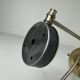 Ancienne applique laiton & opaline vintage