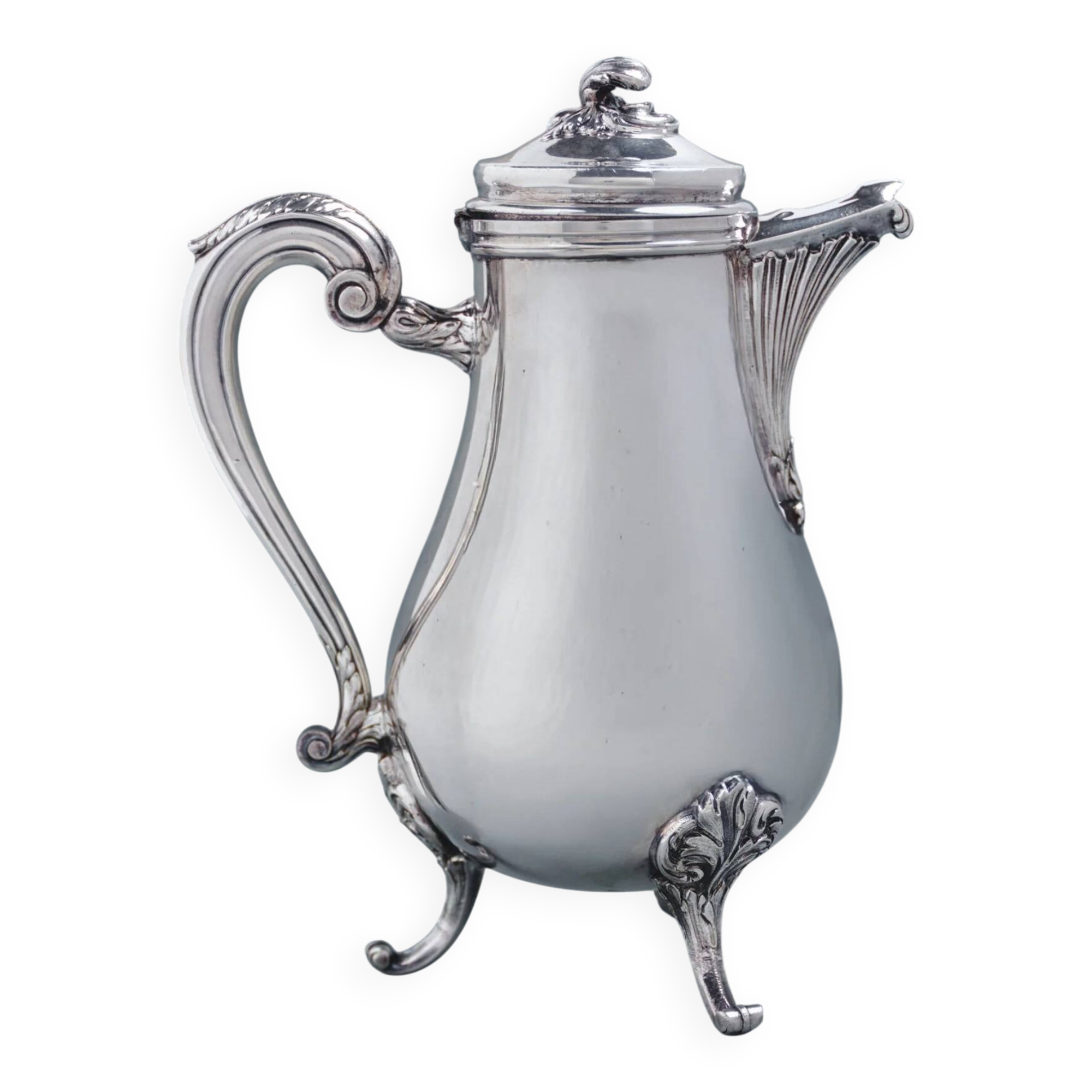 Silver-plated metal teapot, Christofle
