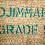 Burlap sack "Bagersh Produce of Ethiopia"