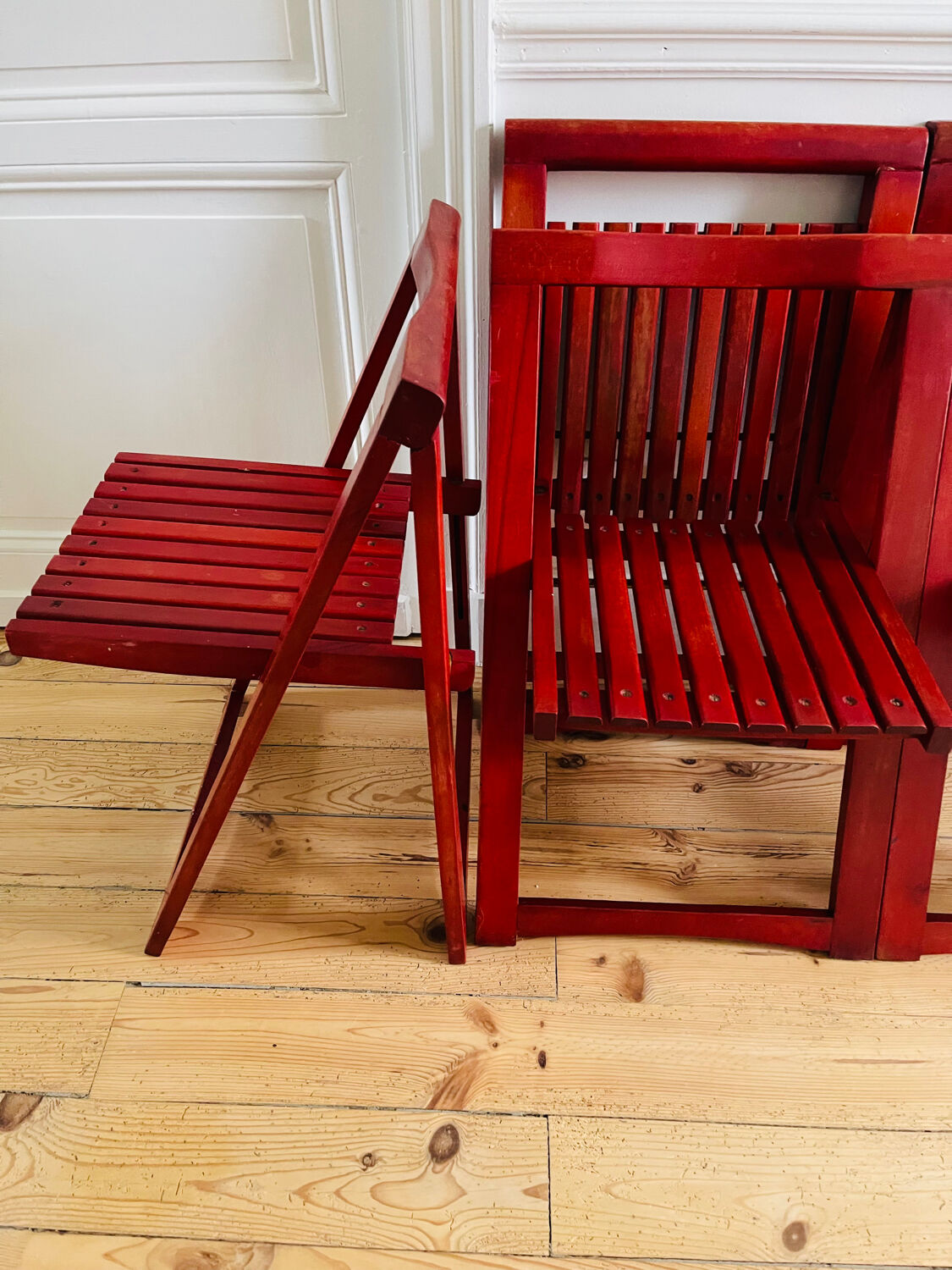 6 Trieste chairs by Aldo Jacober