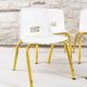 4 chaises d'école maternelle PROINCO années 70