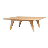 Solid oak coffee table
