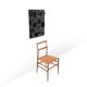 Plateau organiseur mural Uten.Silo noir par Dorothee Maurer Becker pour Design M, années 1960