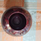 Vase boule en faïence Molins