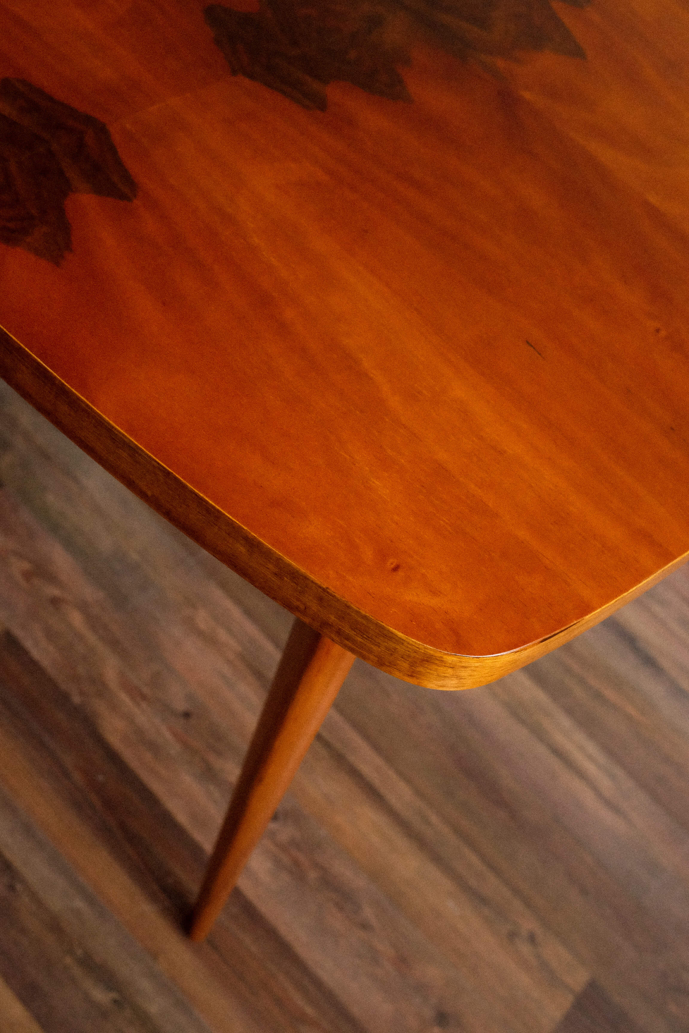 Mid-Century Czechoslovak Walnut Coffee Table, 1960s
