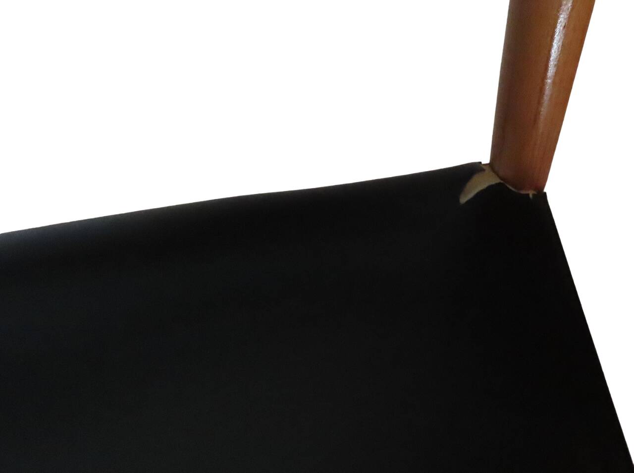 4 Chaises Scandinave Noires Années 50/60 Vintage
