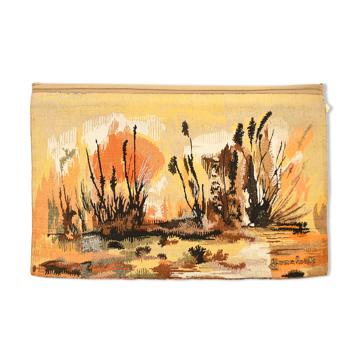 Aubusson carpets from the Robert Four workshops "Haiti" byGEMMANICK