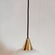 Suspension opaline vintage