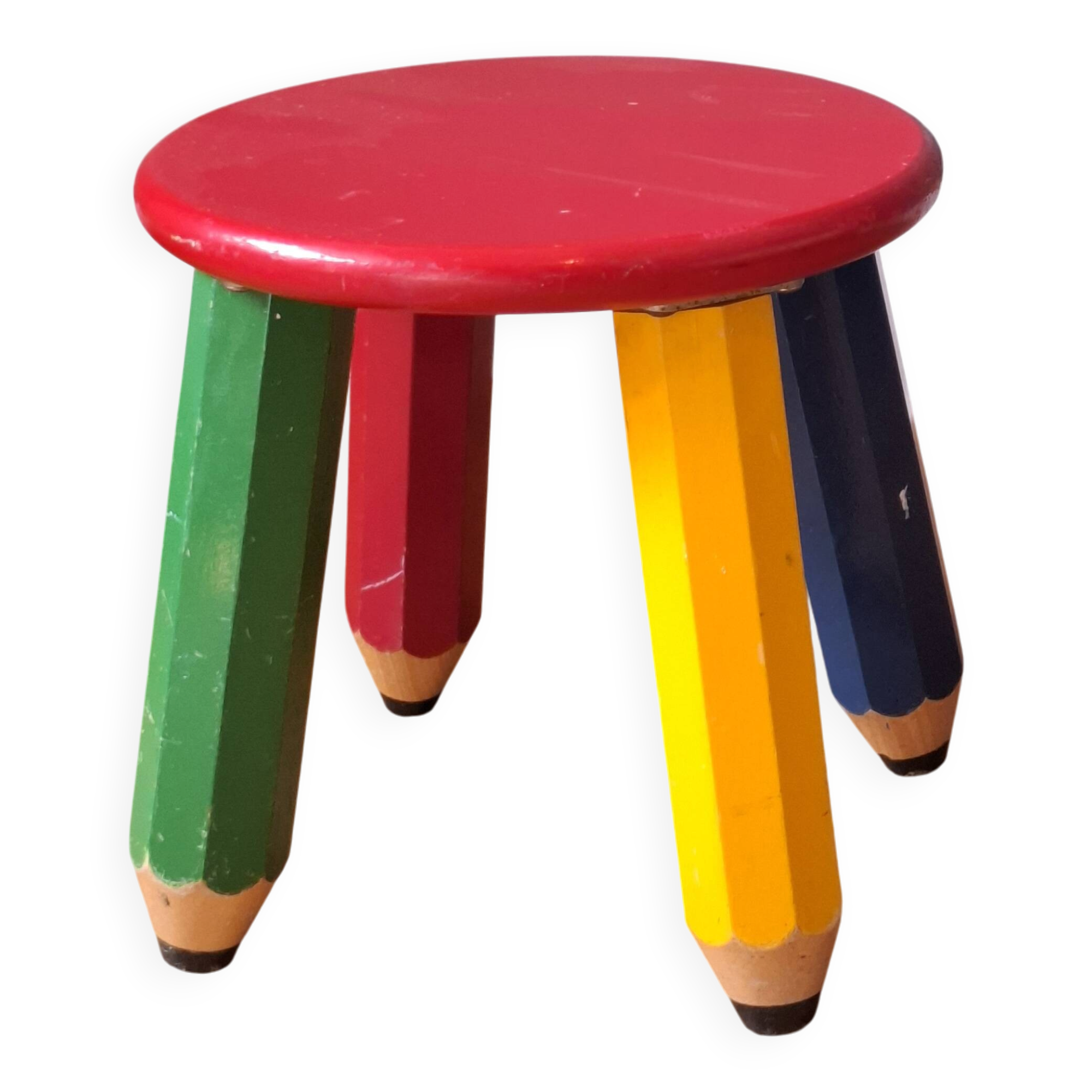 Tabouret crayon style Memphis