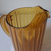 Vintage amber polycarbonate jug