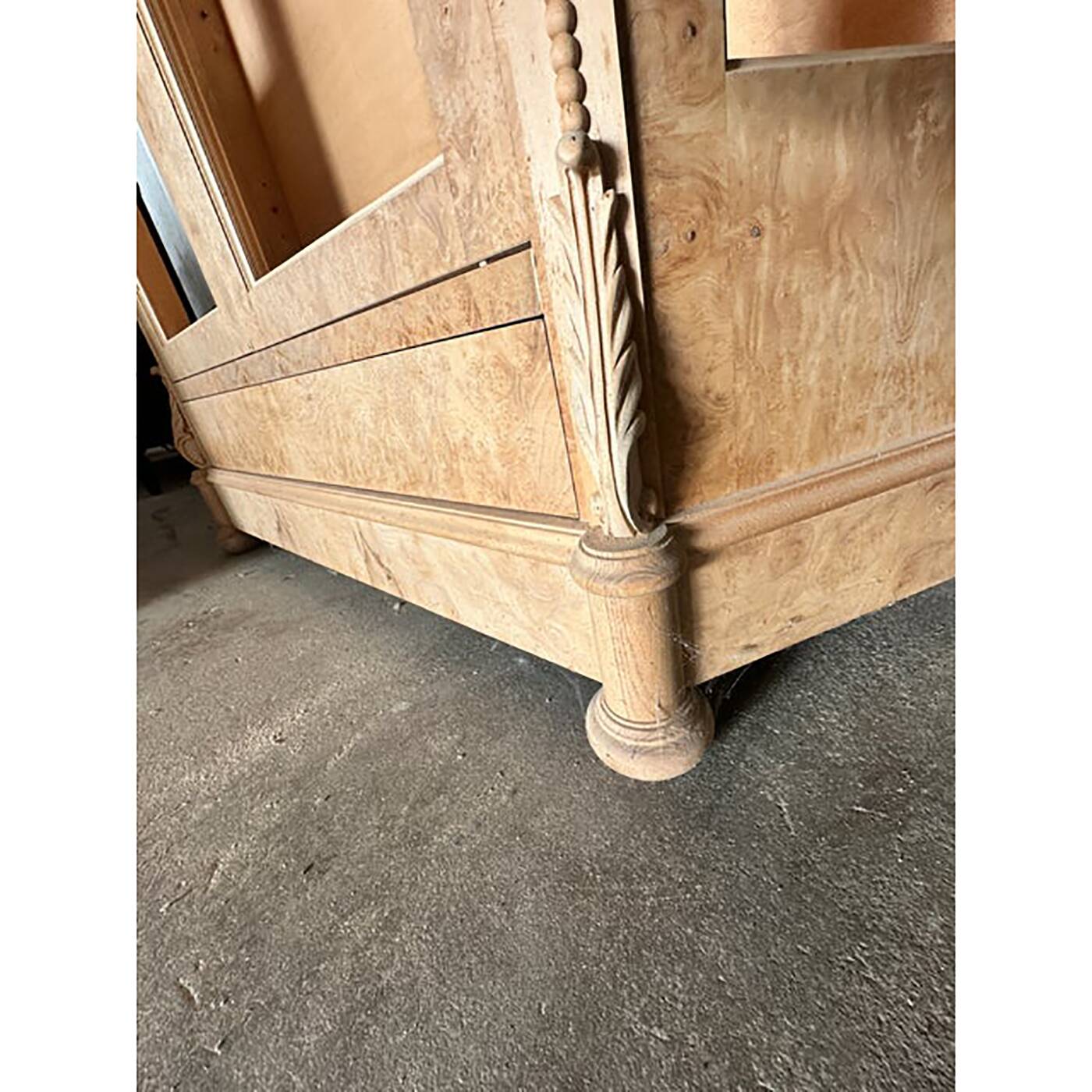 Italian Natural Cabinet With Briar Drawer