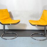 Vintage Space Age dinner table and four chairs