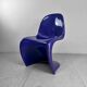 Chaise violette Verner Panton Herman Miller Fehlbaum 1971