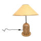 Vintage travertine table lamp, 1970s