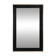 Grand miroir noir verre fumé
