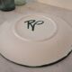 Dish Robert Picaut Vallauris D 31 cms signed dark green and brown in very good condition