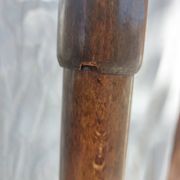 wooden parrot coat rack, bistro, vintage