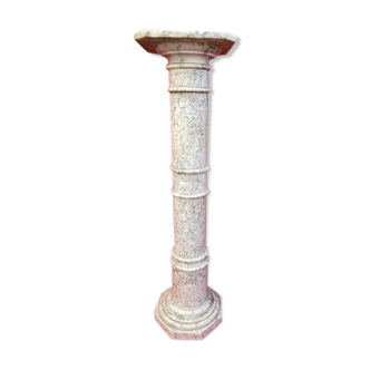 19th century marble harness column