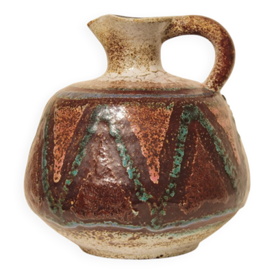 Pichet Poterie d'Accolay formes géométriques