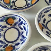 6 céramiques peintes à la main – Desuir - Sicile