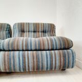 Trois fauteuils vintage, modèle Amanta design Mario Bellini pour C & B.