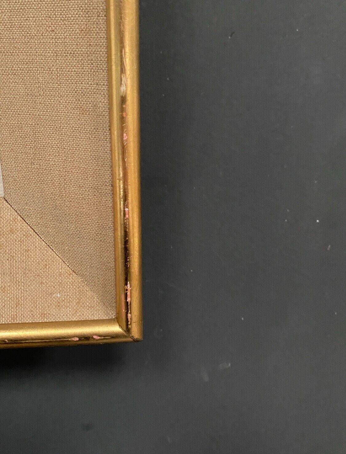 Breton landscape oil signed A. Hensel or Henset mid-20th century frame